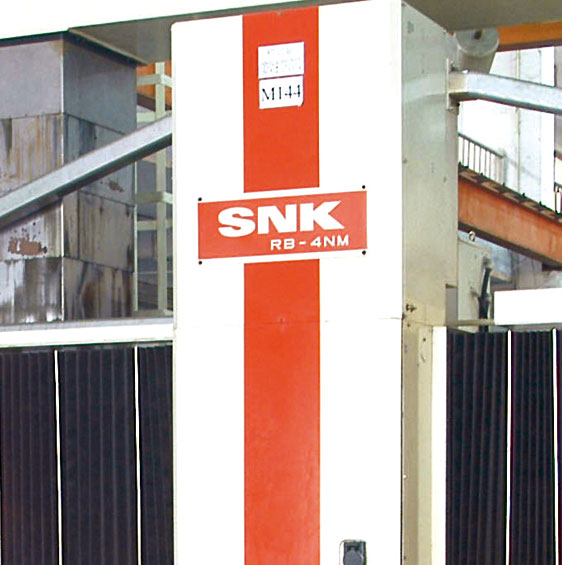 Large SNK five surface processing center in Japan